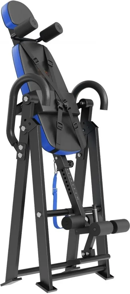 Table d'inversion pliable pour le dos en bleu - Détente optimale chez soi - 12