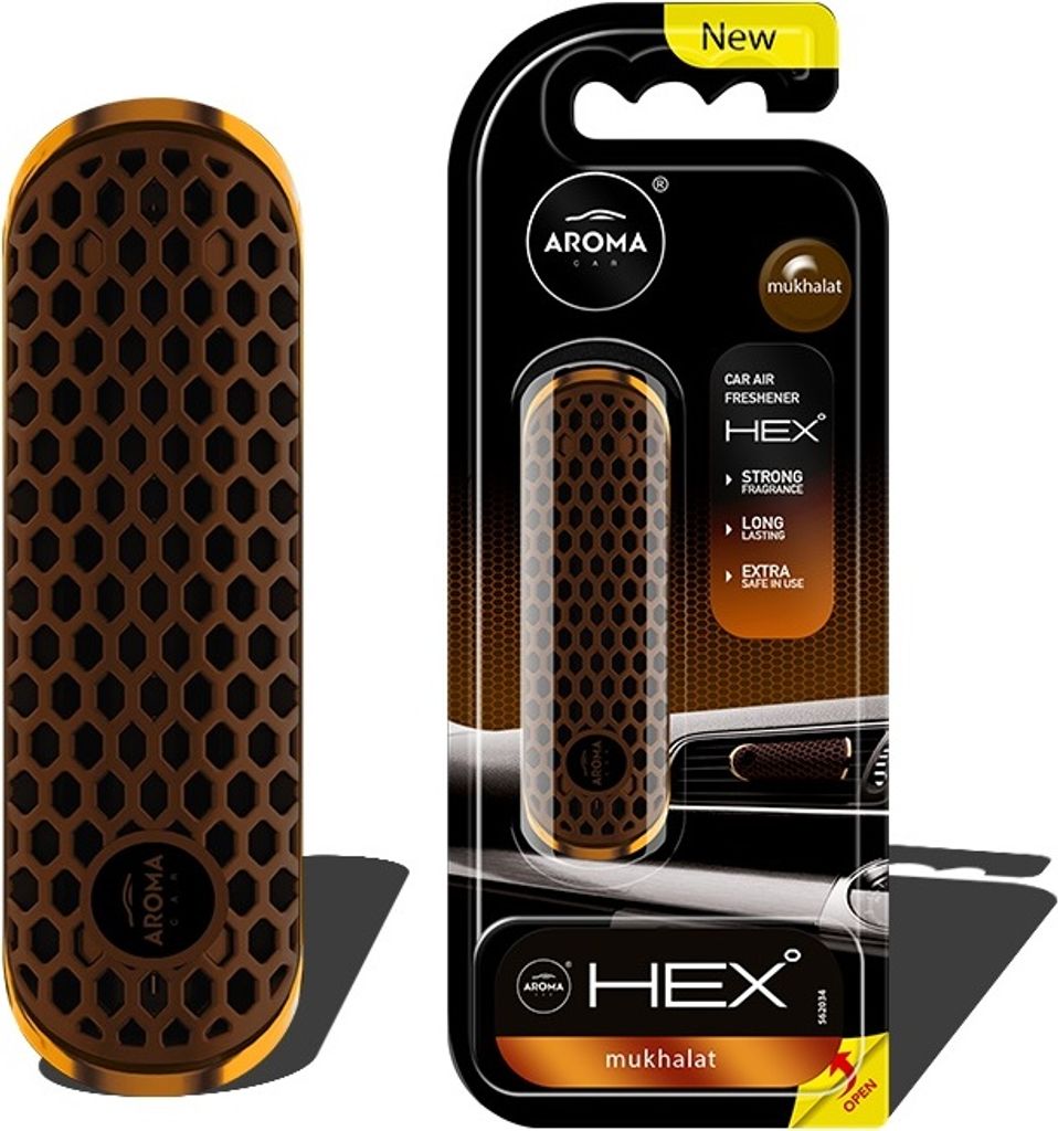 Osviežovač vzduchu AROMA CAR FANCY SHAPES POLYMER HEX Obrázok produktu 