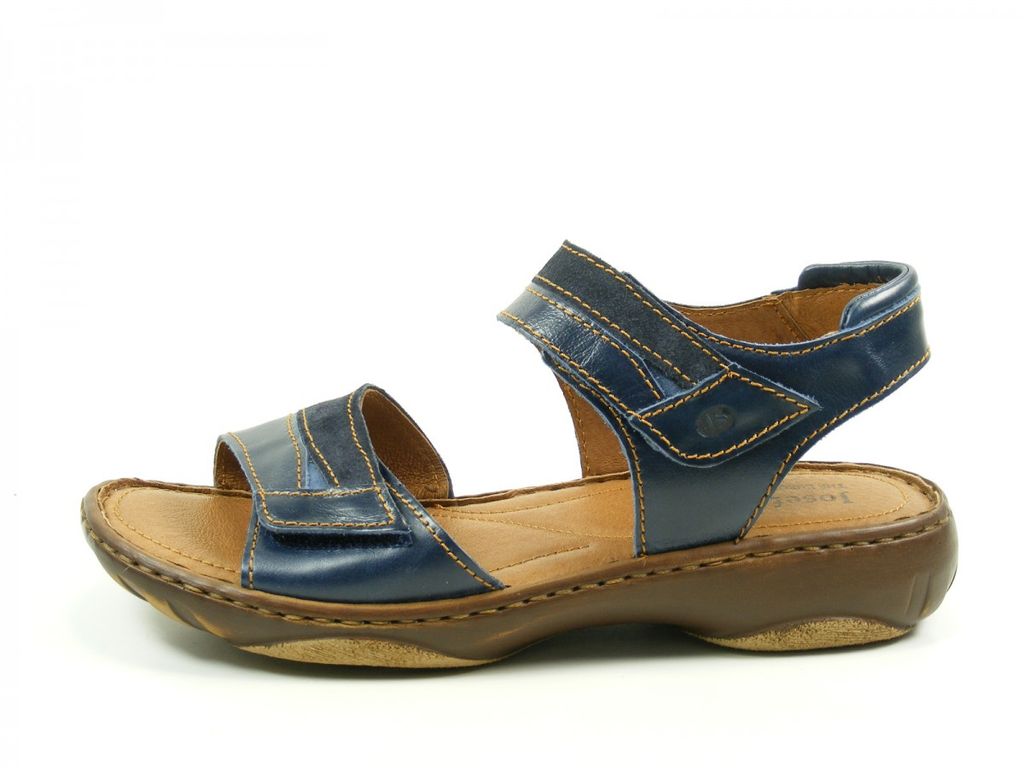 Josef Seibel 76719 Debra 19 Schuhe Damen Sandalen Sandaletten, Schuhgröße:40, Farbe:Blau