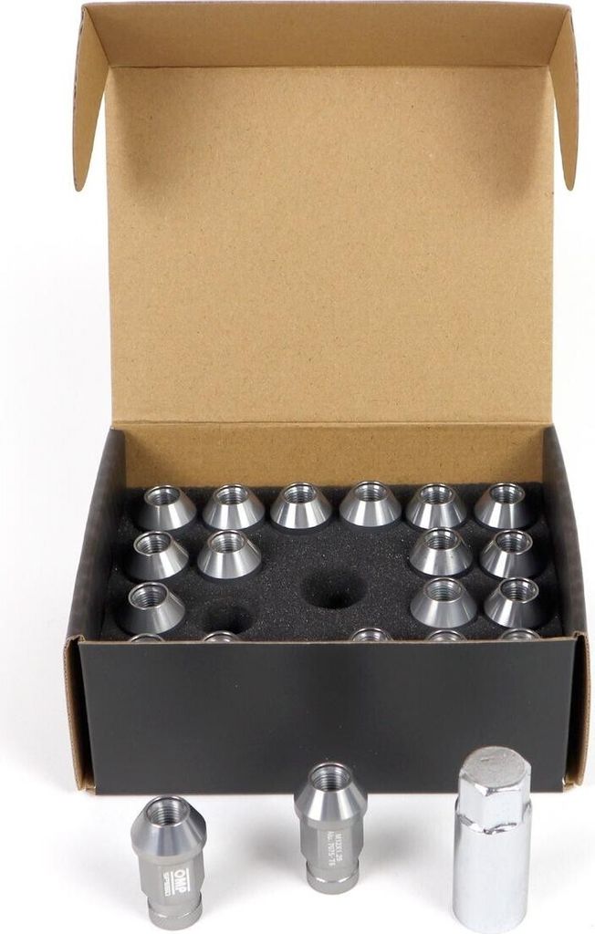 OMP Radmutter Set M12 Kegelbund F SW19
