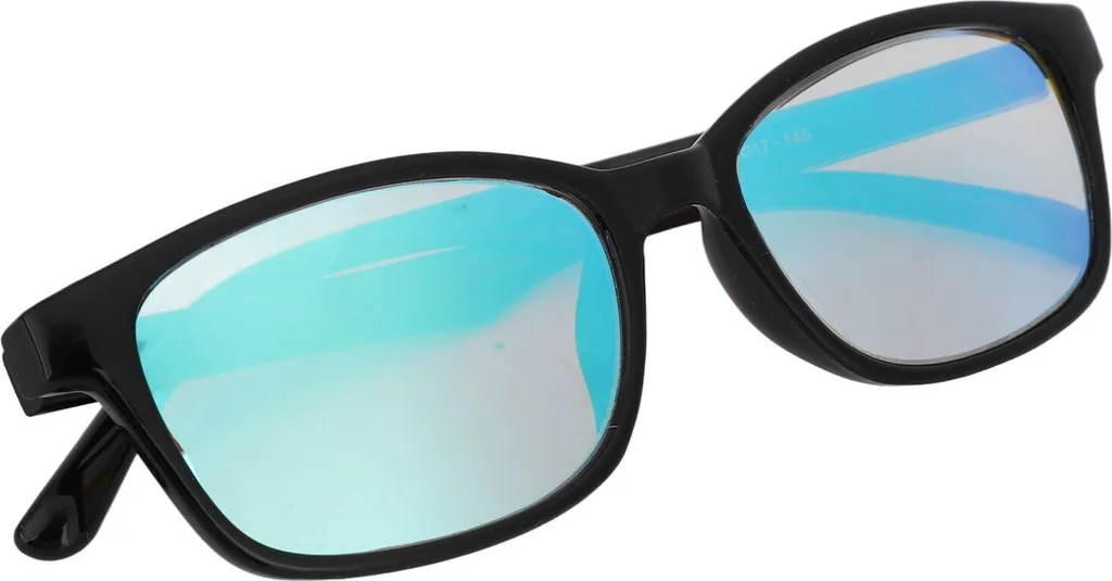 Occhiali Design per Daltonismo - Montatura Bordo Pieno Nero Chiaro