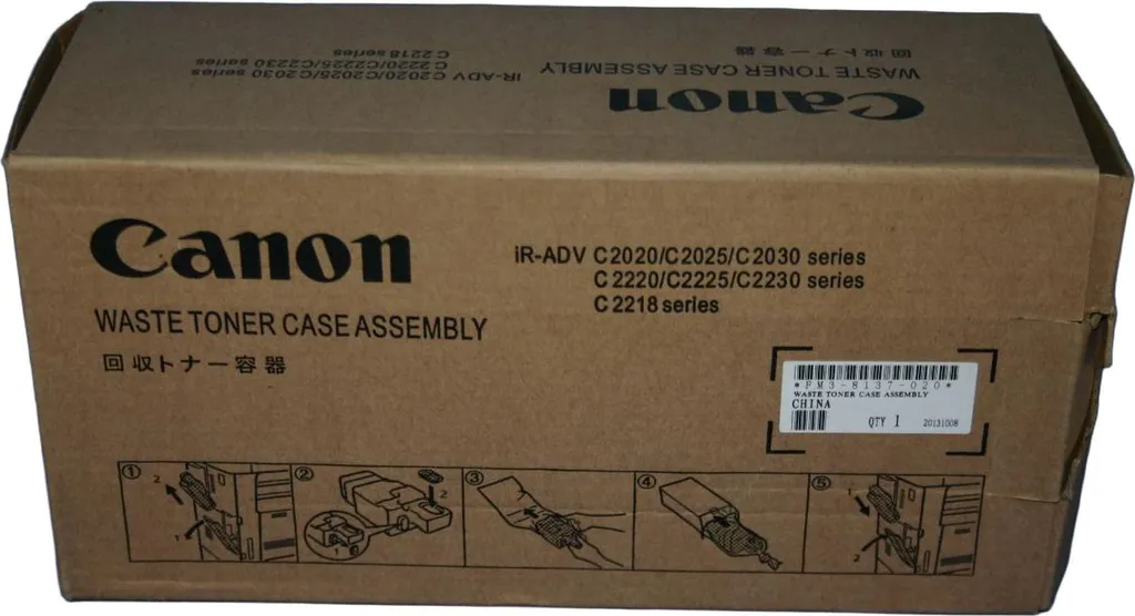 Collecteur de toner usagé Canon FM3-8137-020 pour photocopieurs Laser