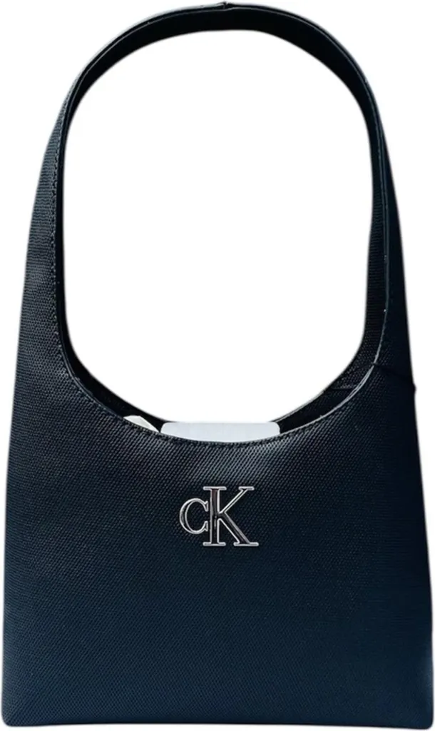Petit sac bandoulière Calvin Klein K60K611820BEH en similicuir noir