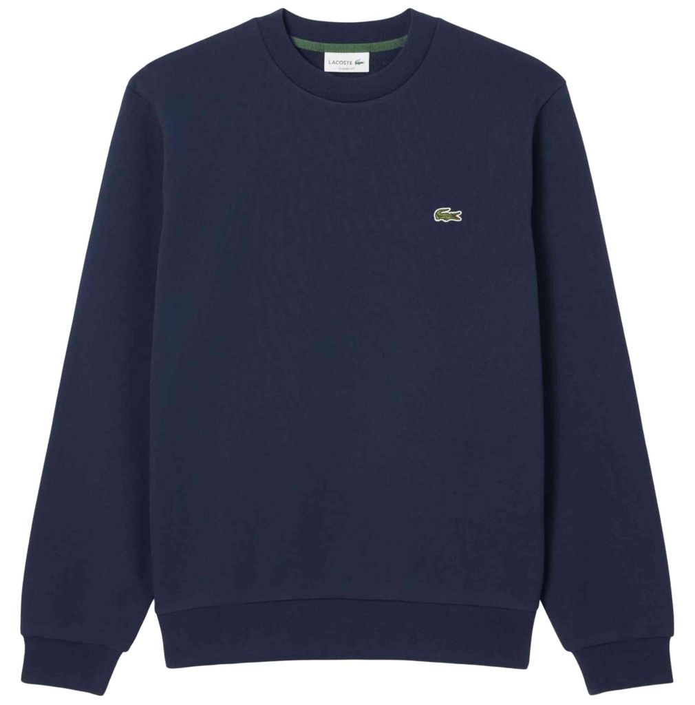 Mikina Lacoste Sudadera Lacoste Classic Fit Fleece azul Obrázek produktu 