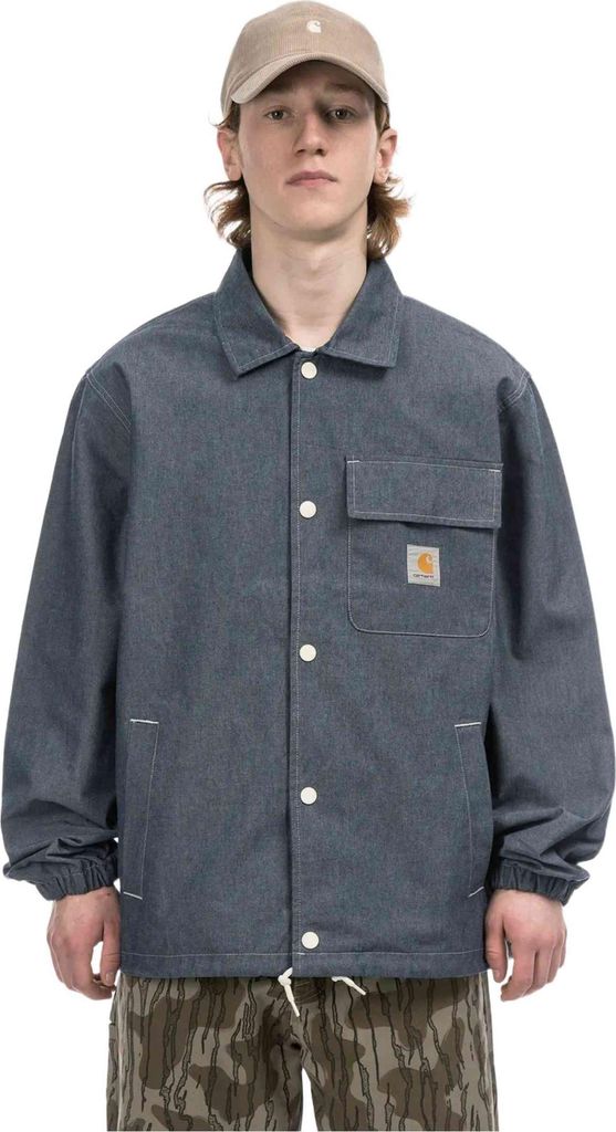 Carhartt WIP Shirt I034526-G57-BLU in Blue color size medium
