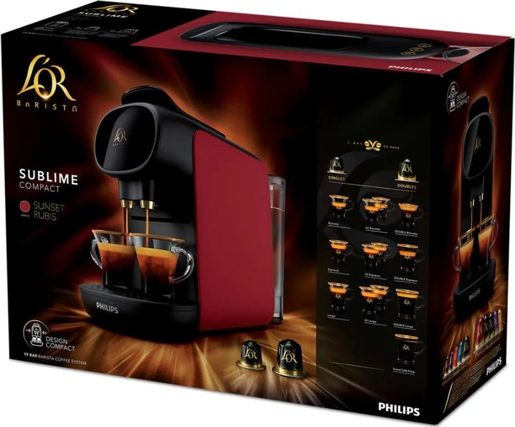 Macchina Caffè Philips LM9012-55 19 Bar: Compatibile Nespresso e L'OR - 5