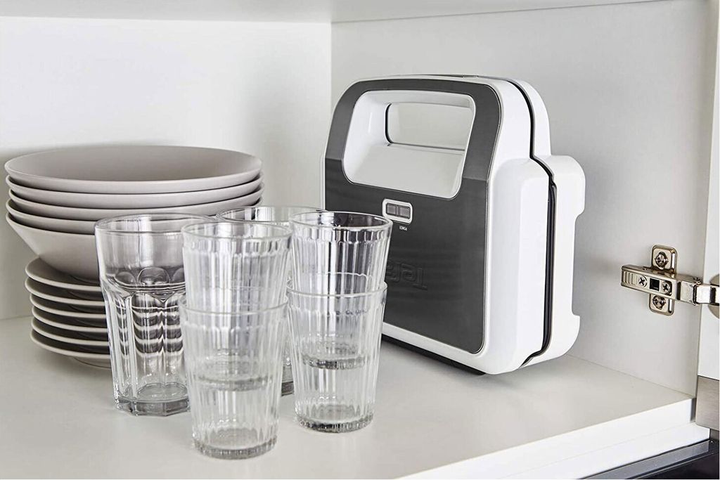 Tefal Snack XL Sandwich/Waffle maker - Silver/white Produktbild 14