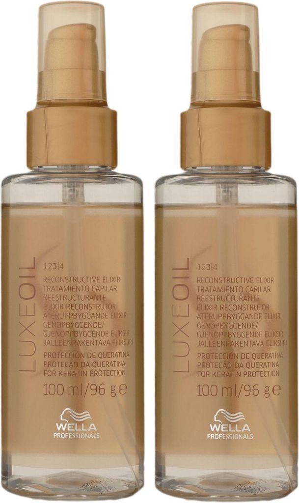 Wella SP Luxe Oil 2 x 100 ml Reconstructive Elixir Haaröl Produktbild 