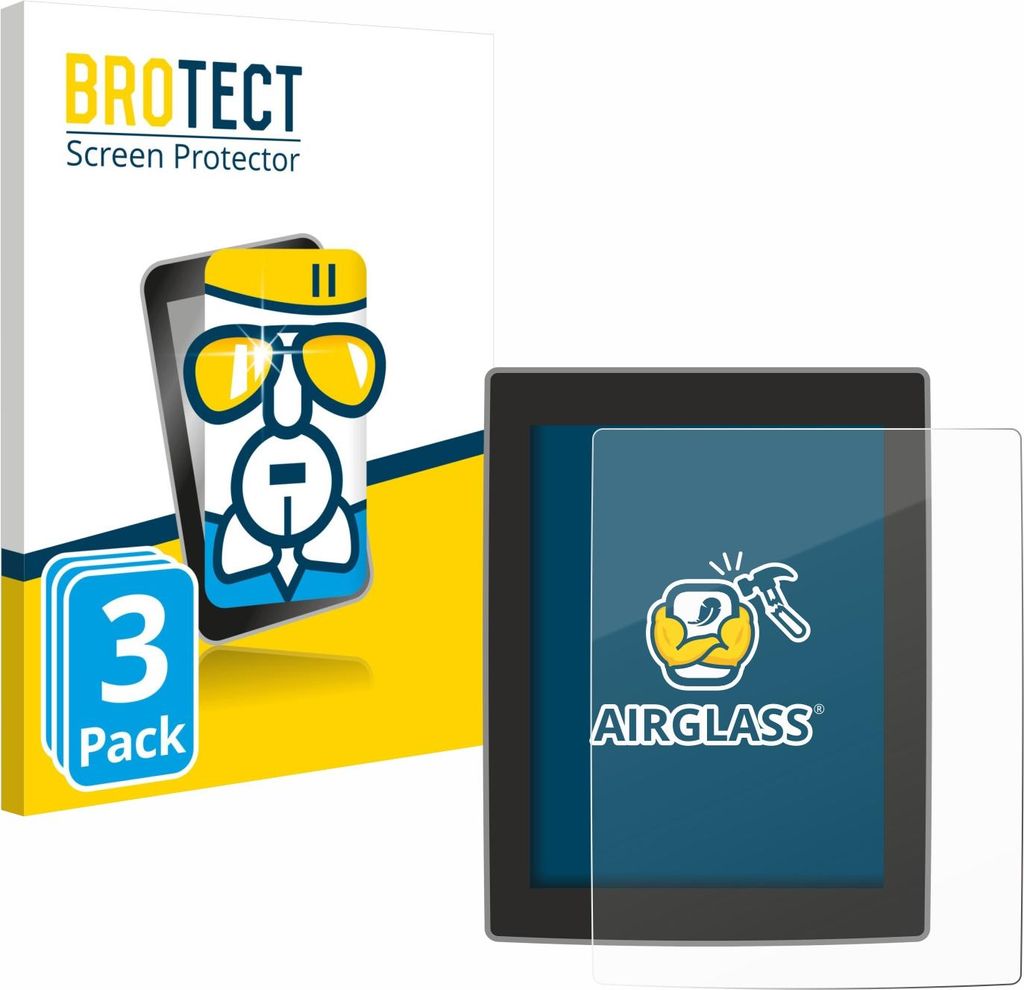 3x BROTECT Schutzglas für Volvo XC90 11.2" Schutzfolie Panzer Folie Glas Display Schutz klar