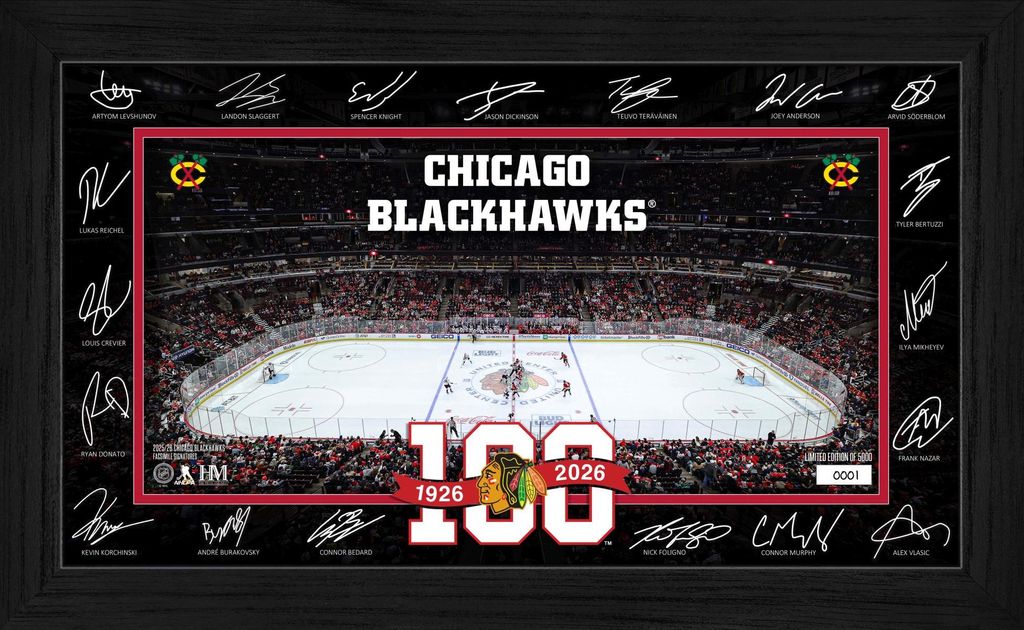 Chicago Blackhawks 2025 NHL Signature Rink Bild