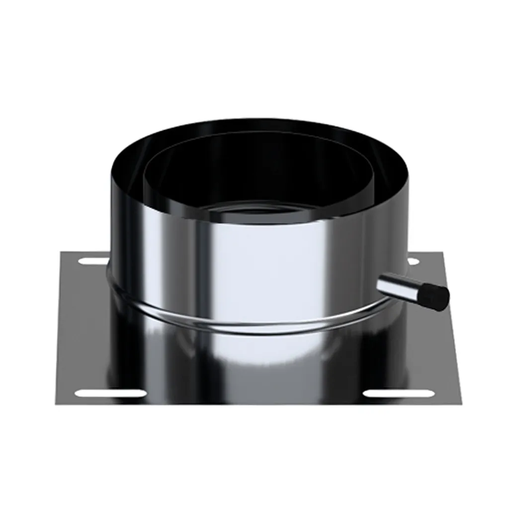 Supporto Base ADAM GAS Ø 130/200 mm | Piastra Inox per Sistemi Gas