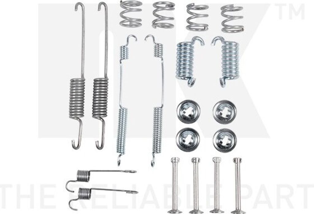 Bremsreparatur Zubehörsatz für Trommelbremsen, 180 mm Trommeldurchmesser