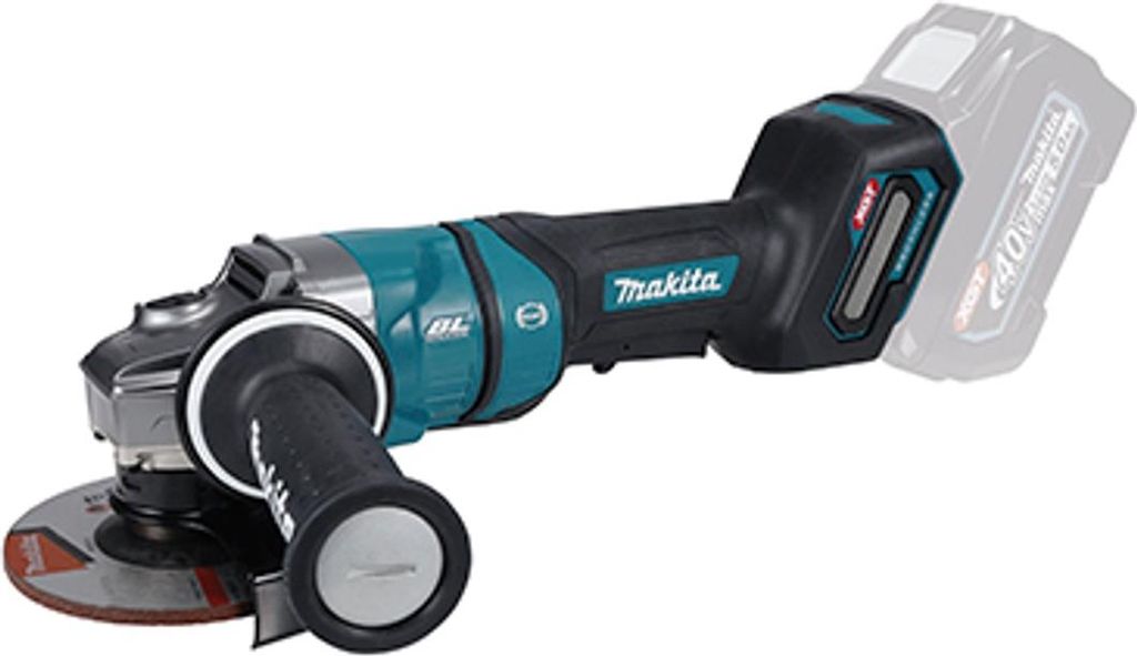 Makita Akku-Winkelschleifer GA050GZ, 40 V, incl. Zubehör, Produktbild 