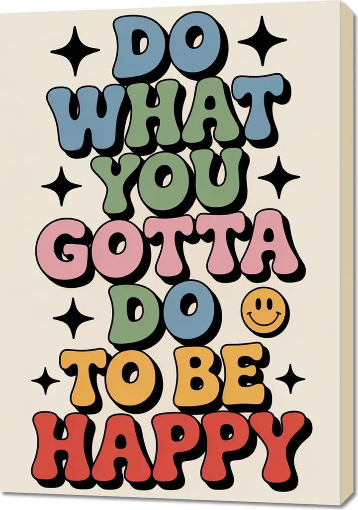 Poster Motivation Do What You Love 70x100 cm Déco Murale Salon Chic