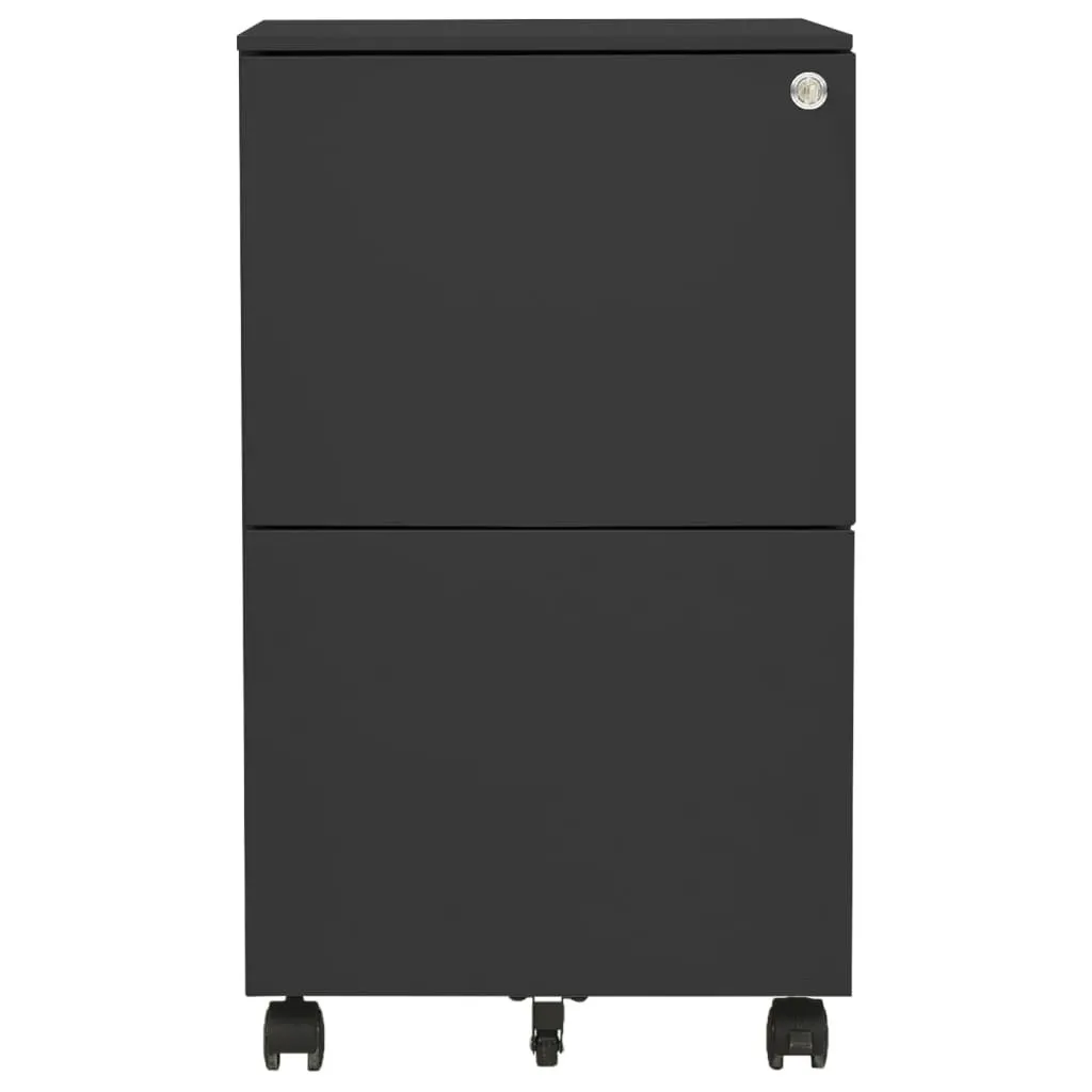 Mobiletto Archivio vidaXL Acciaio 39x45x67: Lo Space-Saver per Coworking