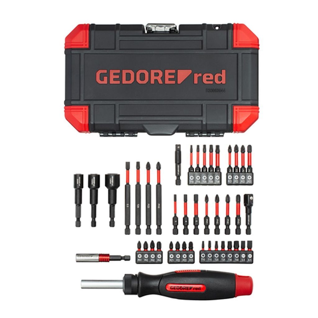 Bitsortiment R33003043 43-tlg.PH/PZD/TX/Schlitz GEDORE RED Produktbild 4