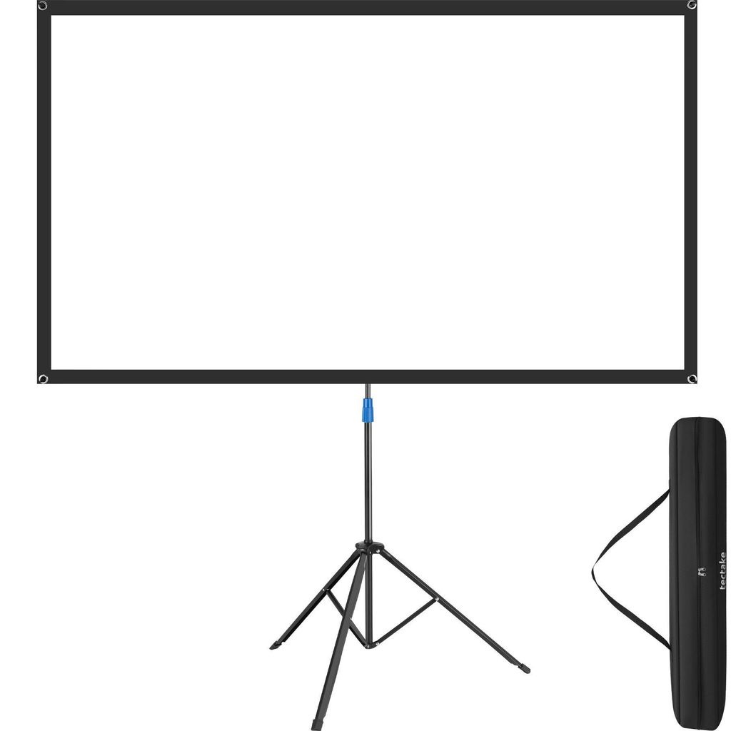 tectake® Promítací plátno se stativem, 72 palců (183,5 cm), Obrázek produktu 