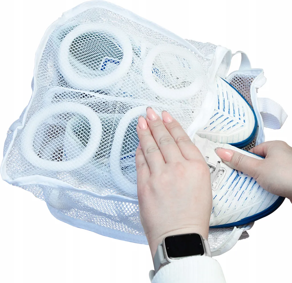 Custodia Eco-Mesh per Lavaggio Calzature | Cura Delicata e Sostenibile