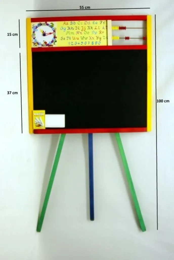 Affiche Éducative Alphabet et Couleurs - Support Mural Enfant 4385
