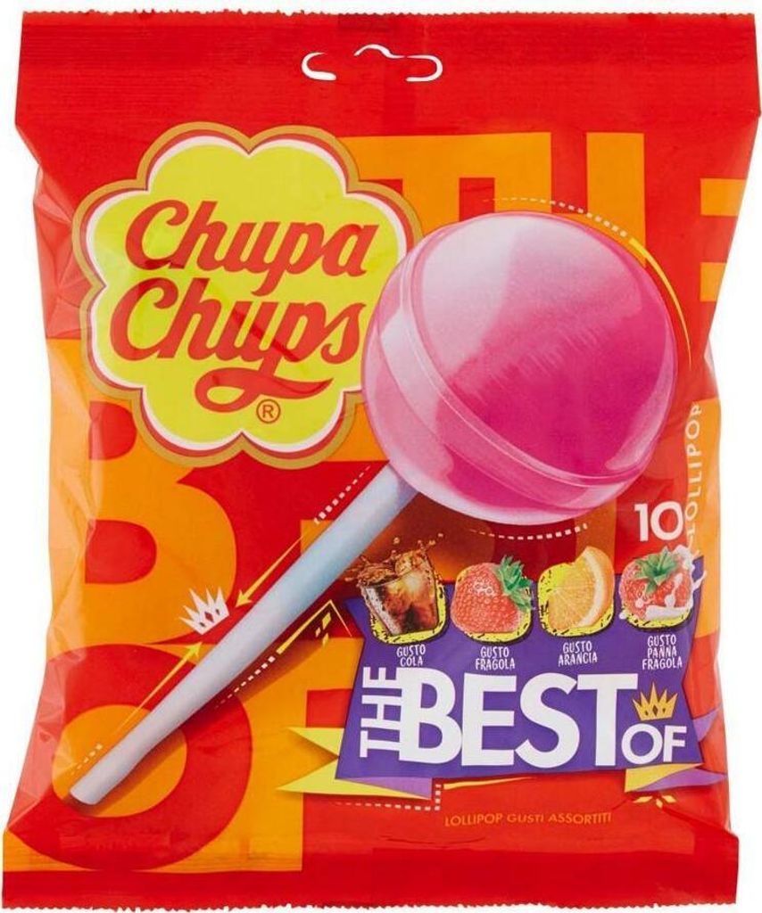 Lizaki Chupa Chups The Best Of Wielosmakowe 10 sztuk Obrázek produktu 