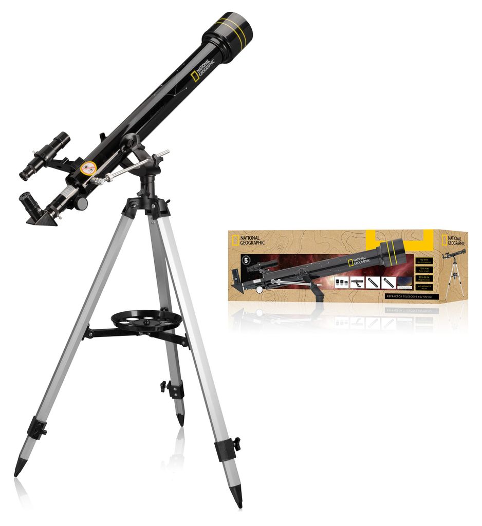 National Geographic 60/700 AZ, Schwarz, 3,3 kg Produktbild 