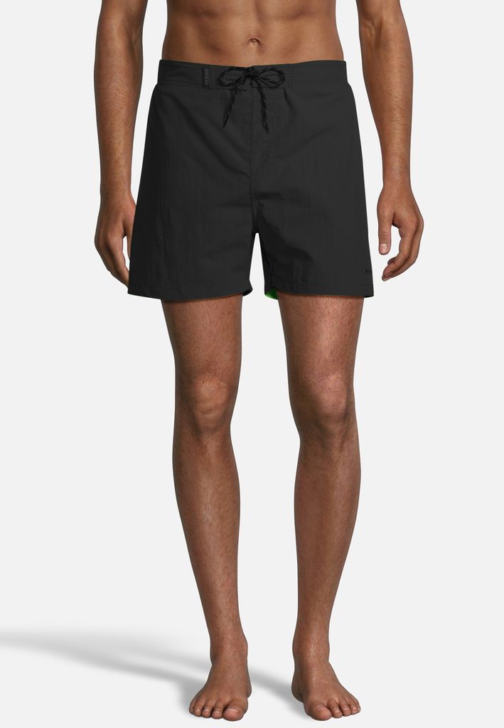 BECO the world of aquasports Badeshorts Board-Shorts Schwimm Shorts "Tide Fit" Schmal geschnitten und perfekt für jede Welle schwarz L