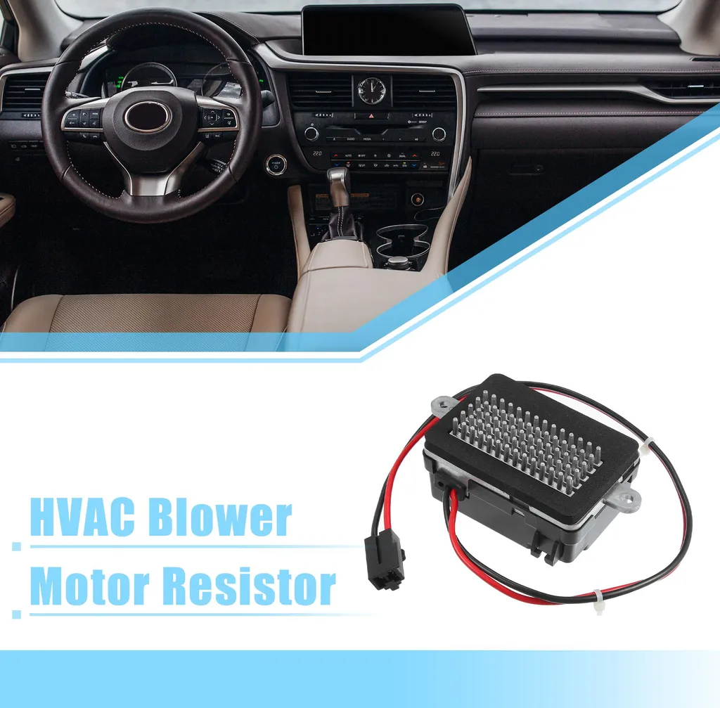 Résistance de moteur de soufflerie HVAC pour Jeep Grand Cherokee noir 1pc