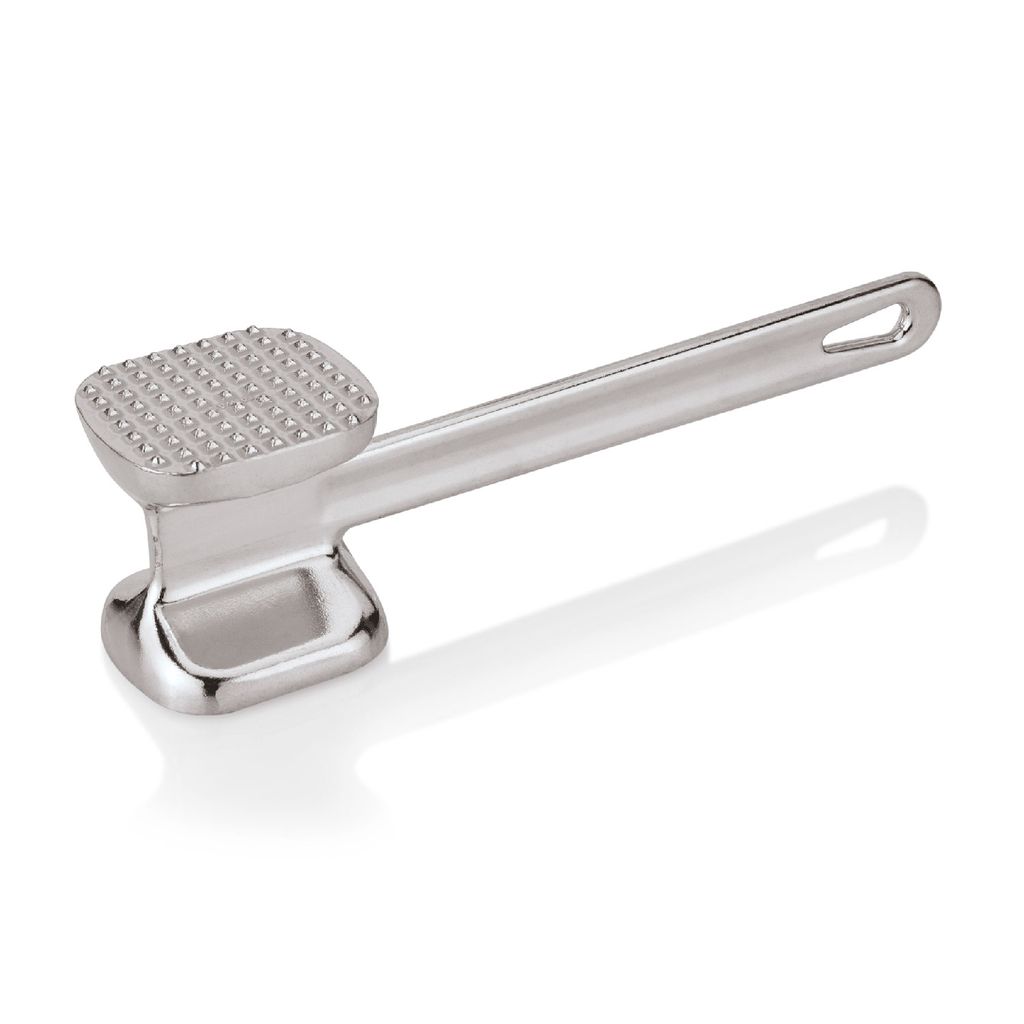 Fleischklopfer Aluminium 400g - 2 Klopfflächen - 25,5cm Produktbild 