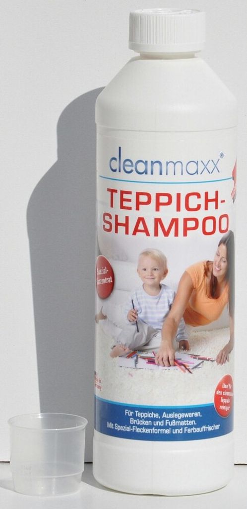 TV - Unser Original cleanmaxx Teppichshampoo, 1er Pack (1 x Produktbild 