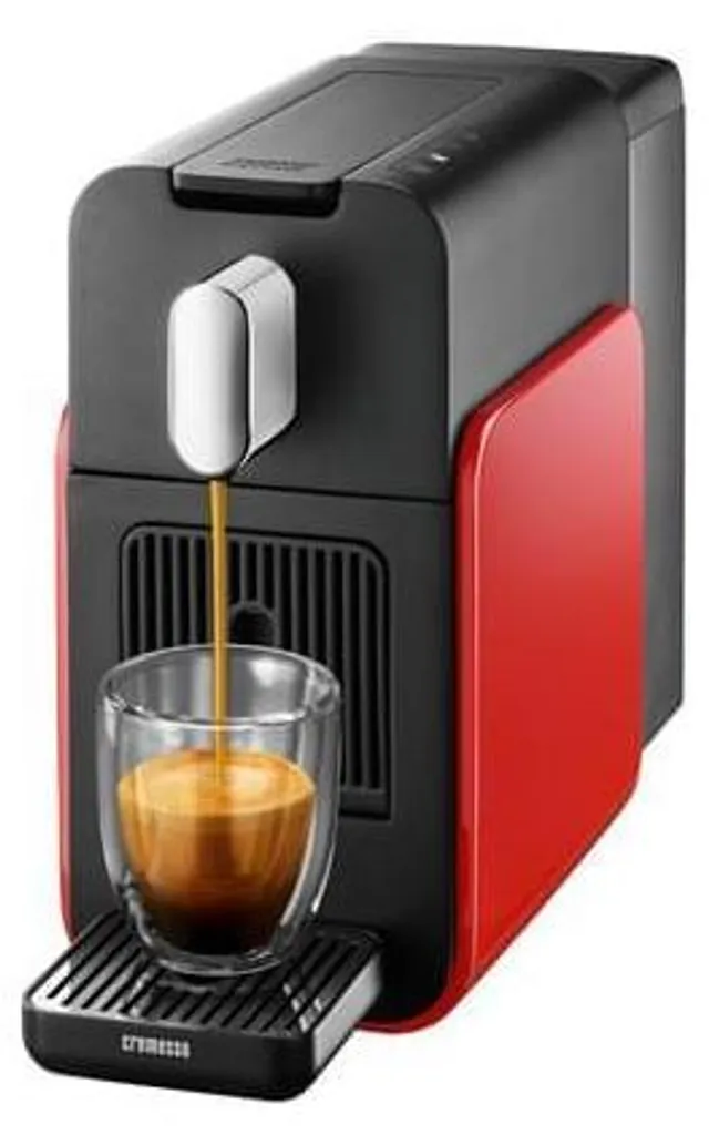 Machine à café de bureau Cremesso Brava rouge pour expresso du matin