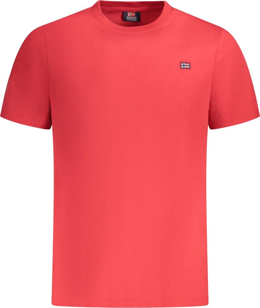NORWAY 1963 LOGO TSHIRT KURZARM RUNDHALS APPLIKATION : Größe - L Größe: L