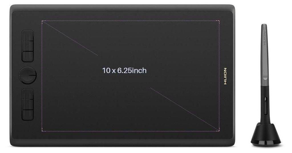 Huion Inspiroy H610X Grafiktablett Produktbild 