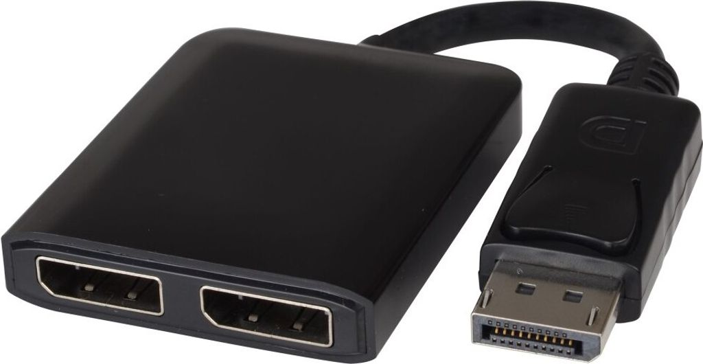Adapter DisplayPort - 2x DisplayPort, rozszerzenie + Zdjęcie produktu 