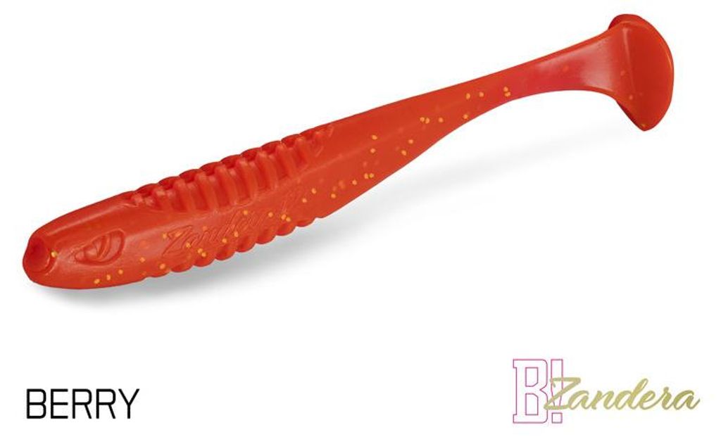 DELPHIN ZANDERA UVs, Gummiköder, 12cm, BERRY, 101003861