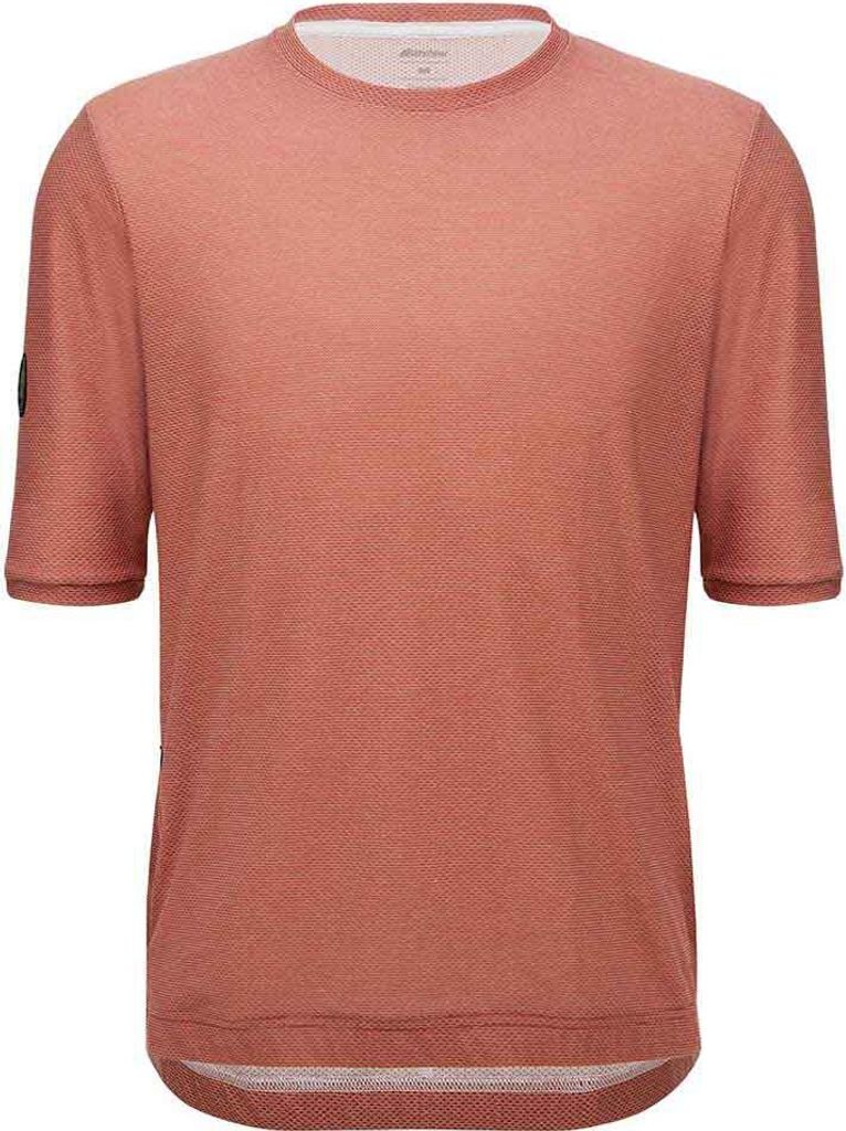 Santini Stone Slim Fit Tech T-shirt Orange XL Mann Orange XL