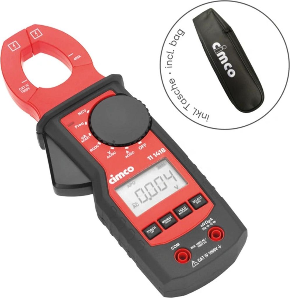 Cimco AC/DC-Stromzange 4100, mit Tasche, 1 Stk.