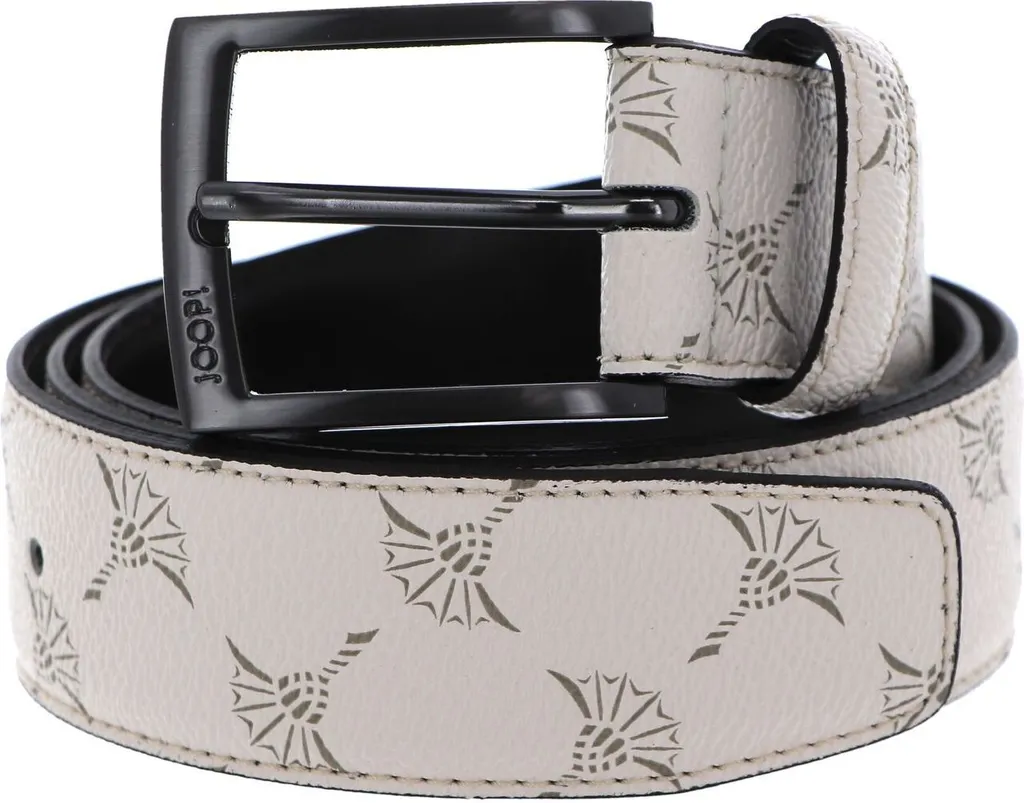 Cintura JOOP! Donna Bianco Logo Print 3,5 CM W80 - Relax e Stile