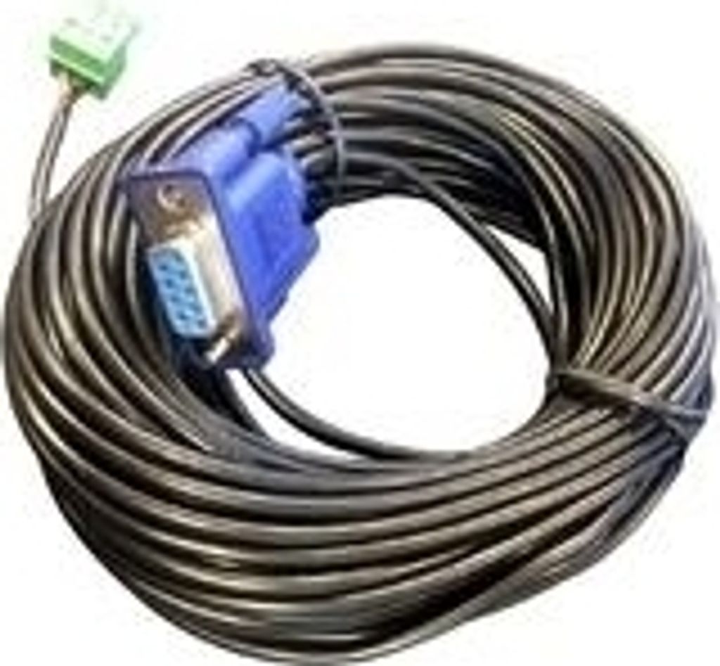 Vivolink VLCPARS232/25M, Schwarz, 25 m, RS-232, Weiblich, Weiblich, 1 Stück(e)