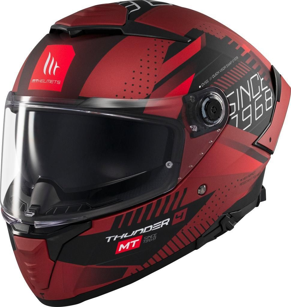 MT THUNDER 4 SV LUMINENCE matt rot XXL