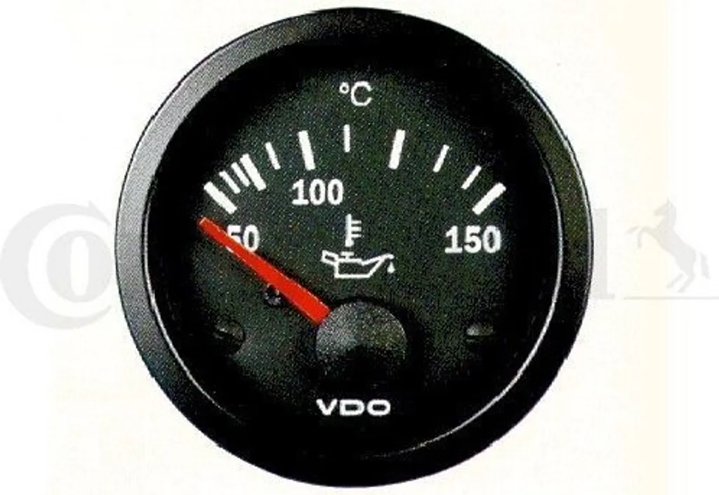 VDO Indicateur de température d'huile 310-010-003K Cockpit Vision 52mm