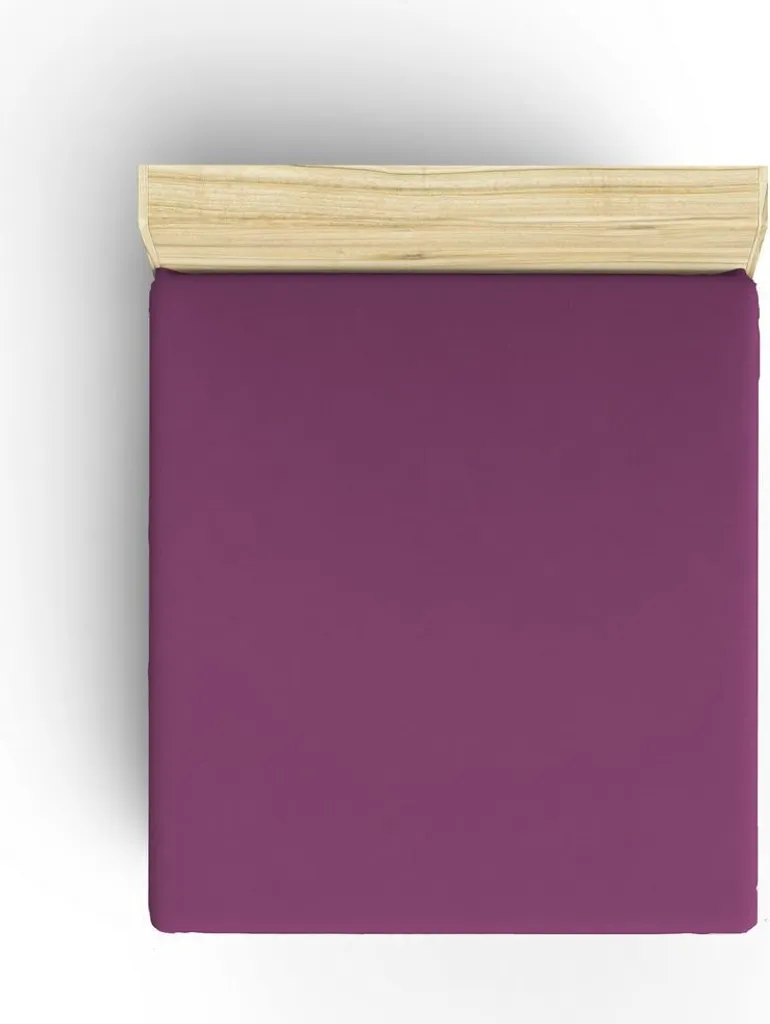 L'Essentiel Lenzuolo Viola 140x200 100% Cotone Ranforce - Resistente e Morbido