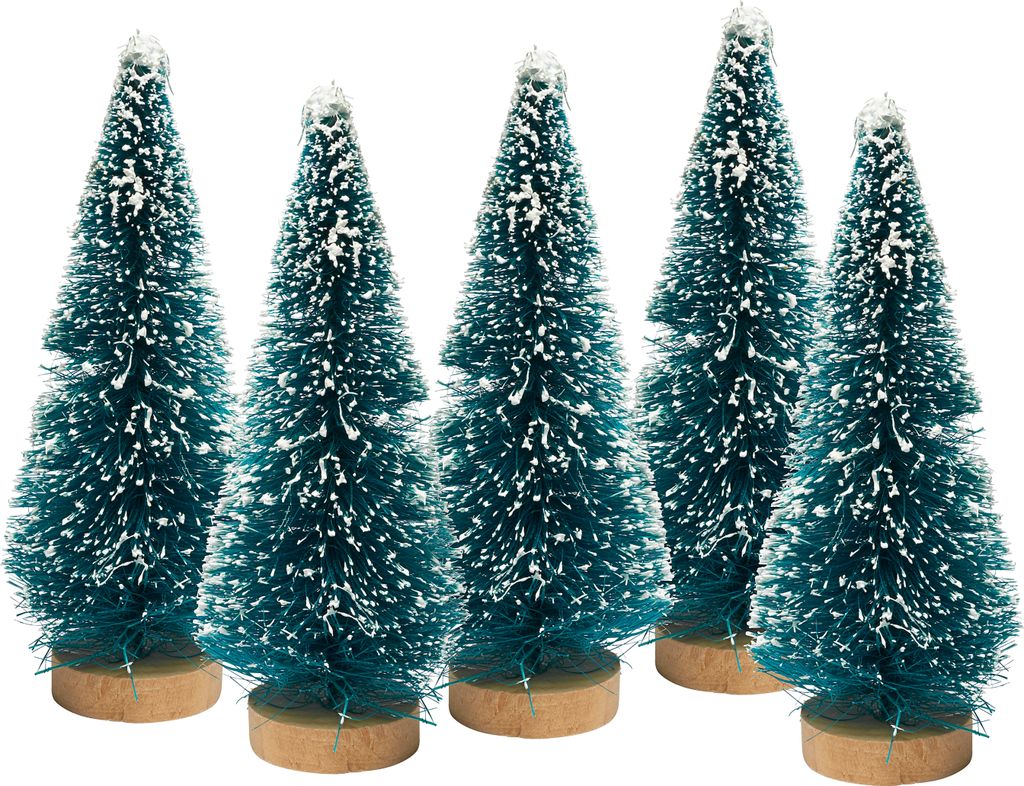 VBS Miniatur-Tannenbaum 10 cm, 5 Stück Produktbild 