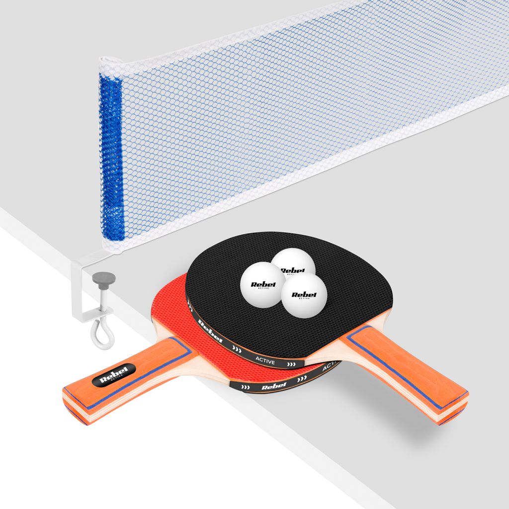 Tischtennis-Set mit Netz REBEL ACTIVE