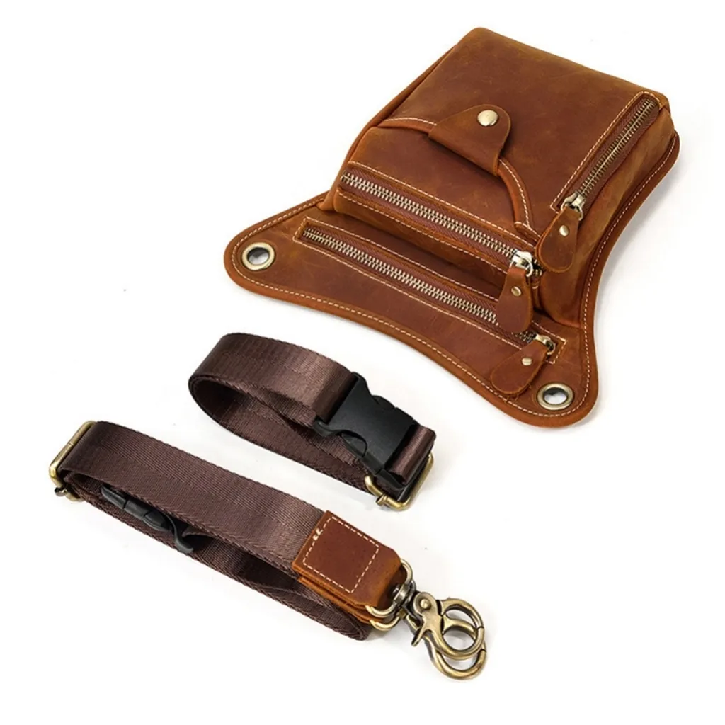 Sacoche de Voyage et Loisirs Marron Clair pour Sorties et Randonnée