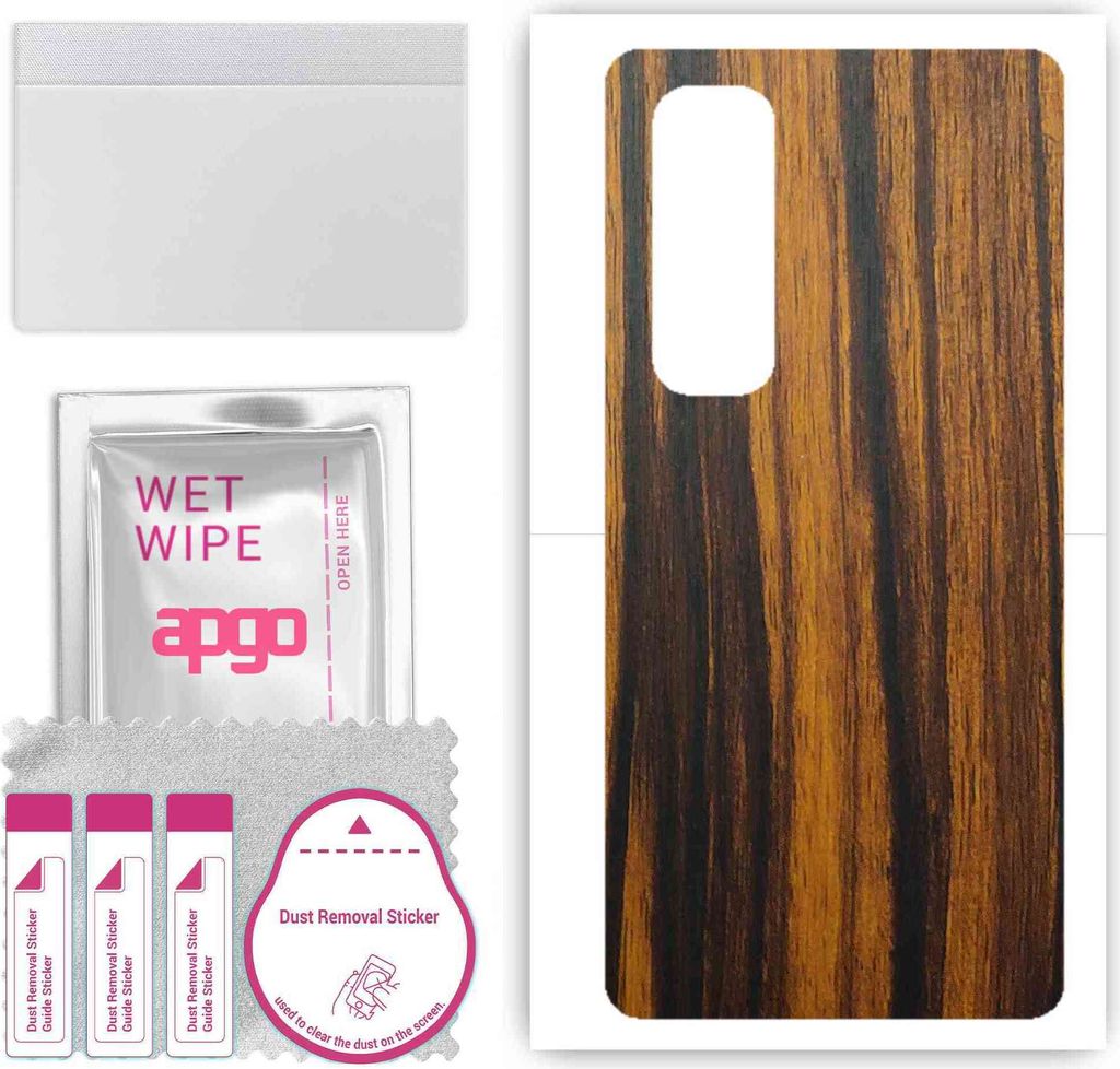 apgo Rückseite Schutzfolie, Skin, kompatibel mit Xiaomi Mi Note 10 Lite, Hinten Displayschutzfolie aus Vinylfolie, kratzfest, einfache Montage - T...