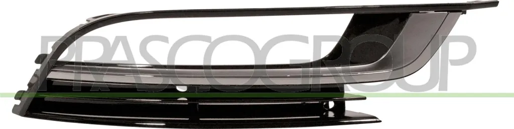 Grille d'aération droite ABS noir pour Passat CC 357 OE 3C8854662041