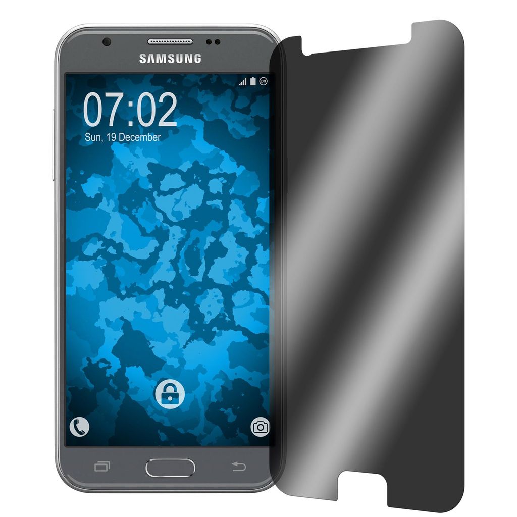 2er-Pack PhoneNatic Displayschutzfolien Privacy kompatibel mit Samsung Galaxy J3 Emerge