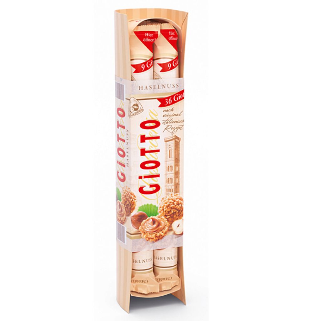 Giotto 4 bâtons de noisettes selon la recette italienne Image du produit 
