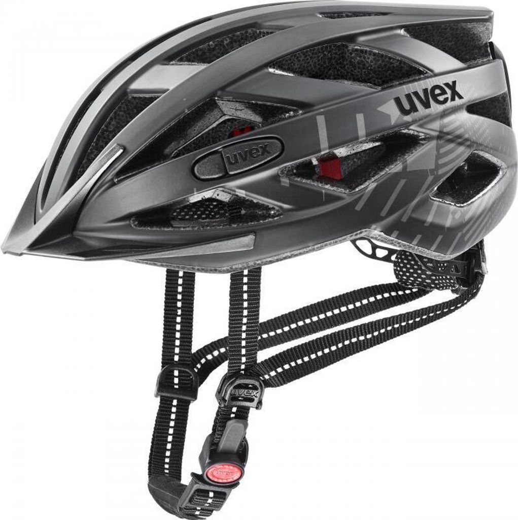 Uvex City I-VO Helm komplett schwarz matt größe 52-57 cm S41.0.419.1515