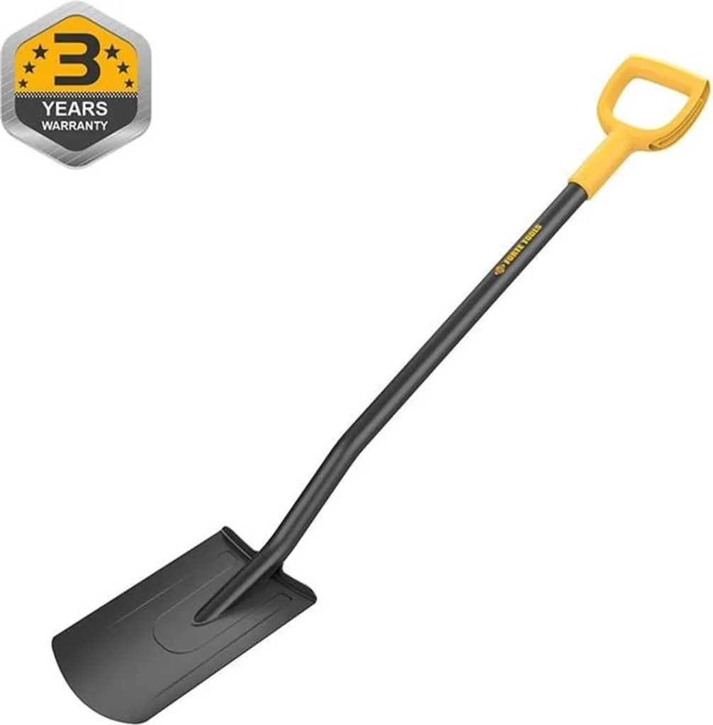 Bêche pour bordures et potager Forte Tools Gerade acier noir 110cm